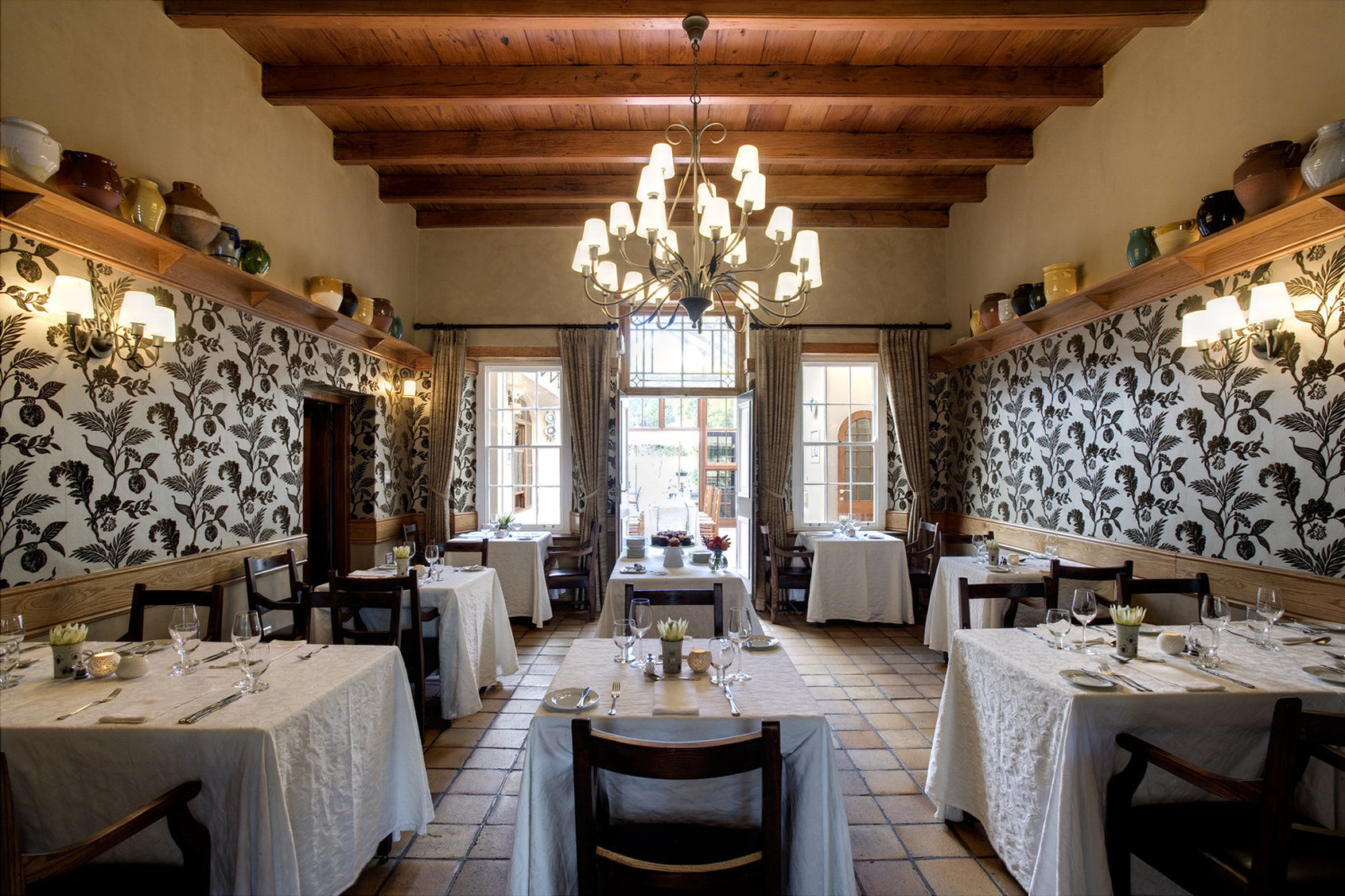 Coopmanhuijs Boutique Hotel & Spa Stellenbosch Restoran gambar